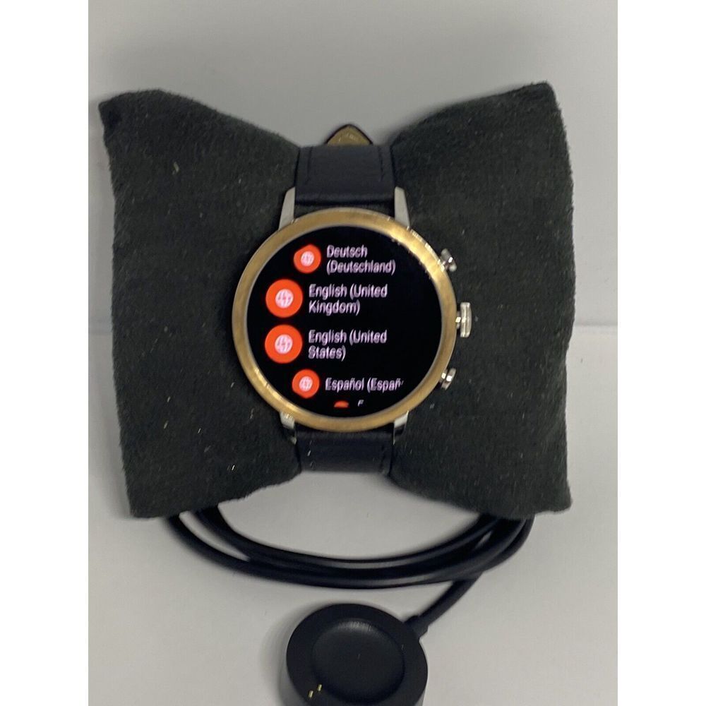 Fossil Gen 4 Authentic Digital Dial Smart Watch Custom Band FTW6016 AB625